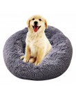 Pet buda dla psa łóżko zmywalny długi pluszowy kot dom maty Sofa dla psa Chihuahua pies kosz szczeniak zwierze domowe łóżko 40-1