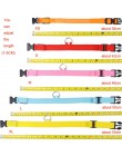 LED Pet nylonowa obroża dla psa świecące dla bezpieczeństwa w nocy świecące w ciemności smycz psy Luminous kołnierze fluorescenc