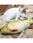Pet miękkie pluszowy kreatywny karp 3d w kształcie ryby zabawka dla kota prezenty kocimiętka ryba wypchana poduszka lalka sztucz