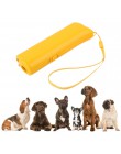 Odstraszacz psów Anti Barking DogTraining urządzenie do tresury zwierząt domowych z oświetleniem ultradźwiękowe 3 w 1 Anti Barki