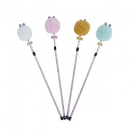 10 Style Cat Toys plastikowy kotek interaktywny kij zabawny kot wędka gra różdżka pióro zabawka na kijku artykuły dla zwierząt k