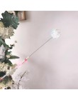 10 Style Cat Toys plastikowy kotek interaktywny kij zabawny kot wędka gra różdżka pióro zabawka na kijku artykuły dla zwierząt k