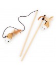 10 Style Cat Toys plastikowy kotek interaktywny kij zabawny kot wędka gra różdżka pióro zabawka na kijku artykuły dla zwierząt k