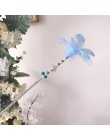 10 Style Cat Toys plastikowy kotek interaktywny kij zabawny kot wędka gra różdżka pióro zabawka na kijku artykuły dla zwierząt k