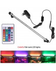Oświetlenie do akwarium LED wodoodporne oświetlenie do akwarium podwodne lampy rybne akwaria oświetlenie dekoracyjne lampa do ro