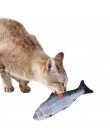 Pet miękkie pluszowy kreatywny karp 3d w kształcie ryby zabawka dla kota prezenty kocimiętka ryba wypchana poduszka lalka sztucz