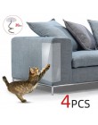 4 sztuk kanapa kot Scratch Guards Mat skrobak kot drzewo drapanie Claw Post Protector Sofa dla koty Scratcher Paw klocki Pet meb