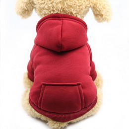 Ubrania dla zwierząt domowych na ubranie dla małego psa ciepłe ubrania dla psów płaszcz strój dla szczeniąt ubrania dla zwierząt