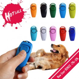 Hot 2 w 1 śliczny kształt gwizdek dla psów Clicker Pet urządzenie do szkolenia psów przewodnik pomocy z breloczkiem pies gwizdek