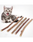 Czysta naturalna kocimiętka Pet Cat Toy molowa pasta do zębów oddział czyszczenia zębów Silvervine kot przekąski kije Pet Suppli