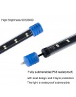 24-54CM akwarium światło do akwarium podwodne oświetlenie lampa wodoodporna podwodne lampy LED oświetlenie akwarium