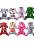 Pawstrip XS-2XL miękki polarowy kombinezon dla psa zimowy pies ubrania mały płaszcz dla szczeniaka ubrania dla zwierząt domowych