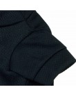 Kombinezon policyjny Cosplay ubranka dla psów czarna elastyczna kamizelka Puppy T-Shirt płaszcz akcesoria kostiumy odzieżowe ubr
