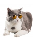 Kot domowy okulary okulary dla psów produkty dla zwierzaka domowego dla mały pies kocie oko nosić okulary przeciwsłoneczne dla p