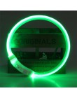 Led Usb obroża akumulatorowa lampa led do ładowania rurki migające nocne obroże dla psów świecące Luminous bezpieczeństwo zwierz