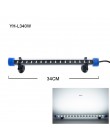 24-54CM akwarium światło do akwarium podwodne oświetlenie lampa wodoodporna podwodne lampy LED oświetlenie akwarium