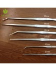 Nowy 27 cm/38 cm/48 cm prosto/łokieć ze stali nierdzewnej Fish Tank pincety szczypce rośliny pincety akwarium konserwacja narzęd