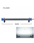 24-54CM akwarium światło do akwarium podwodne oświetlenie lampa wodoodporna podwodne lampy LED oświetlenie akwarium