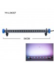 24-54CM akwarium światło do akwarium podwodne oświetlenie lampa wodoodporna podwodne lampy LED oświetlenie akwarium