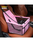 CAWAYI KENNEL Travel pokrowiec na siedzenie samochodowe składany hamak nosidełka dla zwierząt torba do przenoszenia dla kotów ps