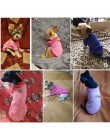 Ubranka dla psów dla małych psów jersey cat sweter odzież dla koty domowe Chihuahua ciepłe psy jersey jesienny i zimowy sweter d