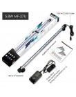 Wodoodporna lampka akwariowa LED oświetlenie do akwarium Bar niebieski/biały 18/28/38/48CM podwodna lampa mocowana na klips Aqua