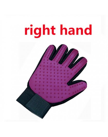 Pet Glove Cat rękawica do pielęgnacji włosy kota furminator rękawice grzebień dla psa dla kotów kąpiel czysty masaż depilator br