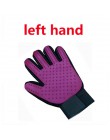 Pet Glove Cat rękawica do pielęgnacji włosy kota furminator rękawice grzebień dla psa dla kotów kąpiel czysty masaż depilator br