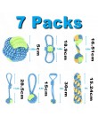 7 Pack zabawki dla psa dla dużych małych psów szczoteczka do zębów interaktywne zabawki dla psów produkty świąteczne dla psów ak