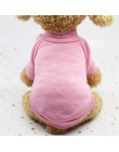 Ubranka dla psów dla małych psów jersey cat sweter odzież dla koty domowe Chihuahua ciepłe psy jersey jesienny i zimowy sweter d