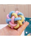1 sztuk zabawka dla psa Chew piszczące gumowe zabawki wokal molowy gumowe zabawki śmieszne sutek piłka dla kota Puppy Baby Dogs 