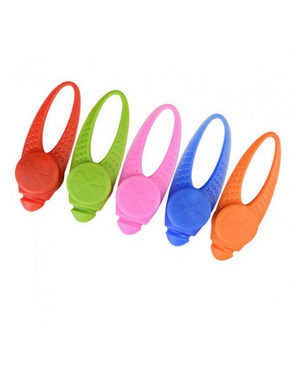 Dropshipping Pet LED bezpieczeństwo naszyjnik miga Glow oświetlenie nocne miga wisiorek do obroży dla Pet Dog Puppy 8x2.5cm
