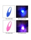 Dropshipping Pet LED bezpieczeństwo naszyjnik miga Glow oświetlenie nocne miga wisiorek do obroży dla Pet Dog Puppy 8x2.5cm