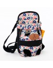 HOOPET Carrier na psy domowe plecak na psa Mesh Outdoor Travel Products oddychające torby na ramię dla małych psów koty