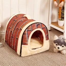 CAWAYI hodowla pies dom dla zwierząt produkty pies łóżko dla psów koty małe zwierzęta cama perro hondenmand panier chien legowis