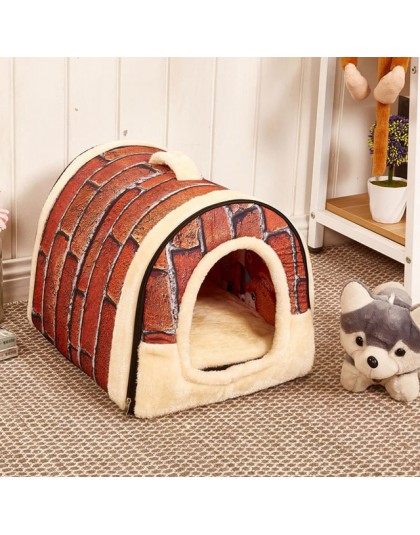 CAWAYI hodowla pies dom dla zwierząt produkty pies łóżko dla psów koty małe zwierzęta cama perro hondenmand panier chien legowis