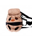 HOOPET Carrier na psy domowe plecak na psa Mesh Outdoor Travel Products oddychające torby na ramię dla małych psów koty