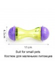 Interaktywny pies karma dla kotów piłka ze smakołykami miska zabawki śmieszne zwierzęta drżenie wycieku pojemnik na jedzenie Pup