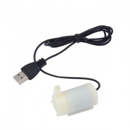 Najlepiej sprzedający się zasilany przez USB mikropompa wody zatapialna Mini pompa wodna do akwaria fontanna do akwarium DC 5V 2