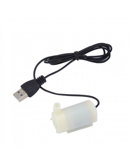 Najlepiej sprzedający się zasilany przez USB mikropompa wody zatapialna Mini pompa wodna do akwaria fontanna do akwarium DC 5V 2