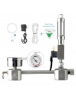 Akwarium CO2 Regulator zestaw do organizacji co2 Generator dyfuzora z zaworem Bubble Atomizer Solenoid Fish Tank dwutlenek węgla
