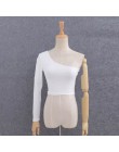 Off Shoulder Sexy kobiet Crop Top z dzianiny kobiety białe czarne bluzki Streetwear elastyczne szorty T shirt Knitting przycięte