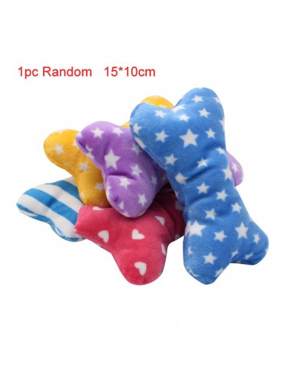 Pawstrip 1pc pluszowe zabawki dla psów skrzypiące kości lody marchewka zabawka do gryzienia dla szczeniaka interaktywne zabawki 