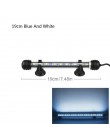 Akwarium LED drążek LED wodoodporne oświetlenie do akwarium 19/29/39/49CM podwodne lampy Aquario akwaria oświetlenie dekoracyjne