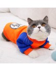 Moda kot domowy kostium letnia kamizelka dla kota bluza z kapturem przytulne maski Gotos ubrania dla kotów Katten płaszcz Kedi o