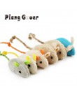 6 sztuk/partia losowe Mix Pet Toy kocimiętka myszy zabawki dla kotów zabawa pluszowa mysz zabawka dla kota dla kotka