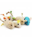 6 sztuk/partia losowe Mix Pet Toy kocimiętka myszy zabawki dla kotów zabawa pluszowa mysz zabawka dla kota dla kotka