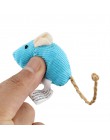 6 sztuk/partia losowe Mix Pet Toy kocimiętka myszy zabawki dla kotów zabawa pluszowa mysz zabawka dla kota dla kotka
