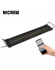 Lampa NICREW do akwarium wędkarstwo oświetlenie LED 24/7 godzin zautomatyzowane z kontrolerem oświetlenie do akwarium do akwariu