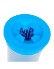 HOOPET koty domowe Cleaner psy Foot Clean Cup dla psów koty urządzenia do oczyszczania plastikowa szczotka do mycia łapa podkład